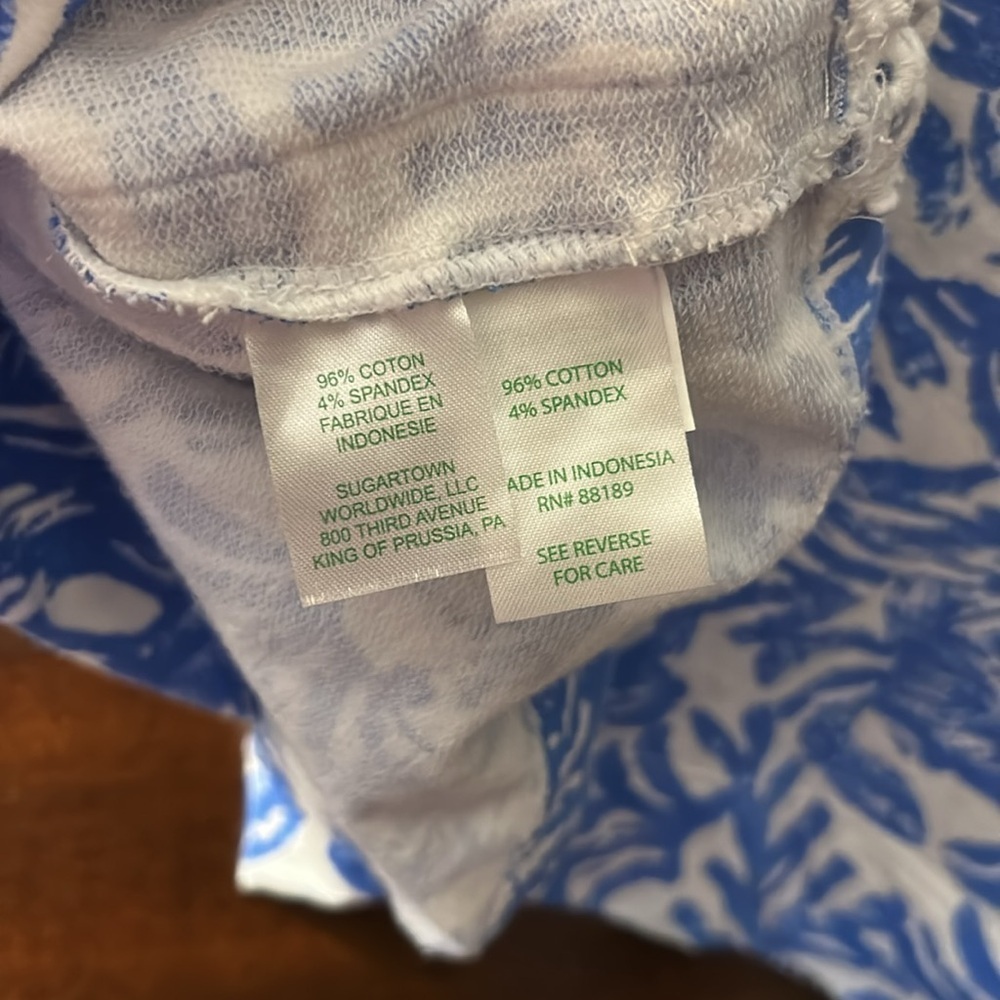 Lilly Pulitzer Classic Blue and White Lobster Skipper Dress Women's Size XS - Picture 7 of 12